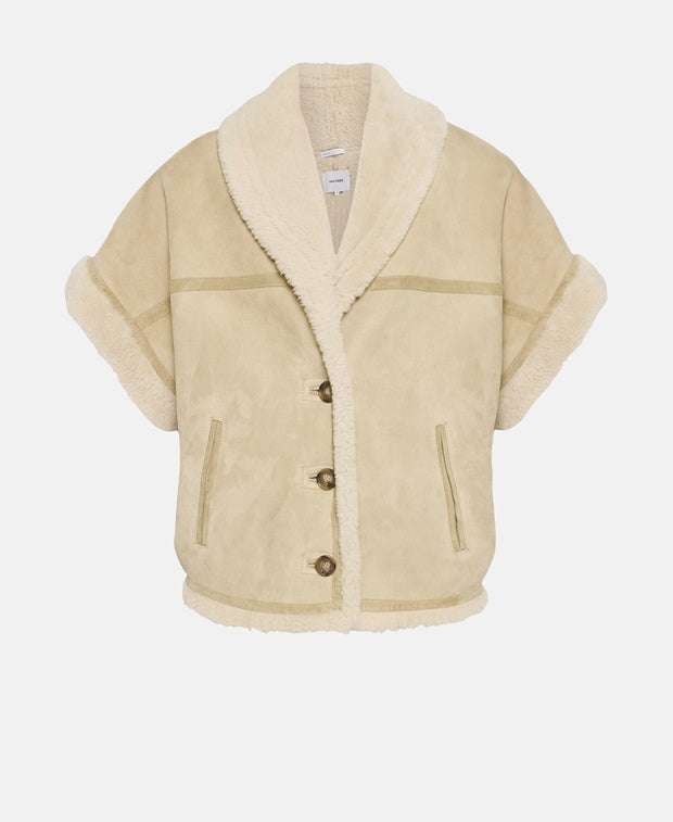 Halfboy Leather jacket Sand