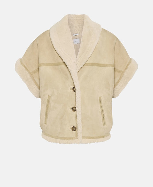 Halfboy Leather jacket Sand