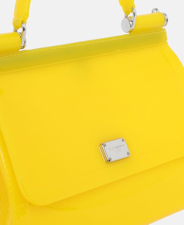 Dolce & Gabbana Zaino Handbag Yellow