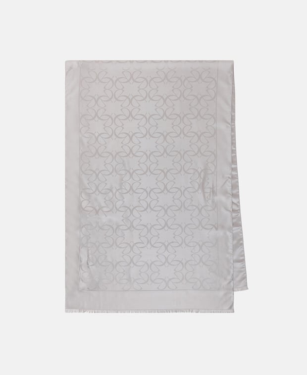 Elie Saab Silk scarf Off-white