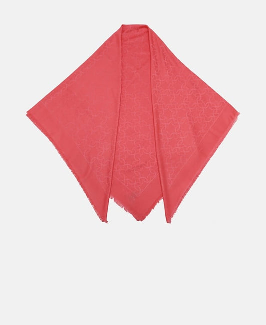 Elie Saab Square scarf Fuchsia