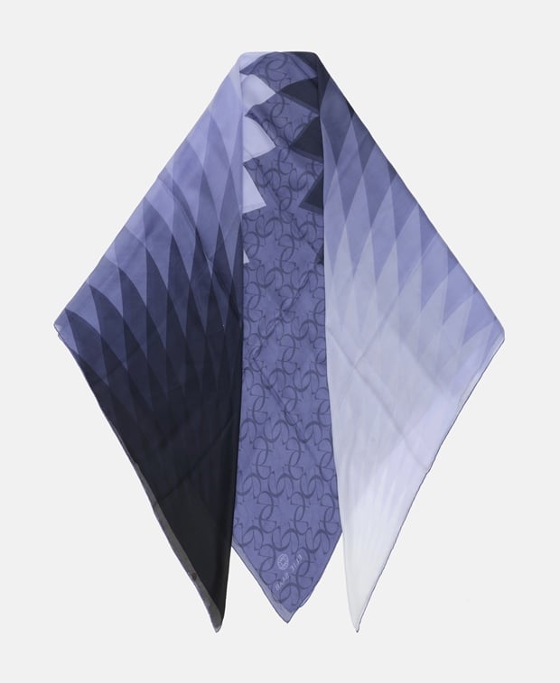 Elie Saab Silk scarf Lilac