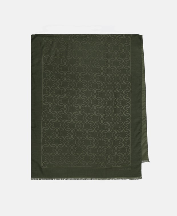 Elie Saab Scarf Dark Green