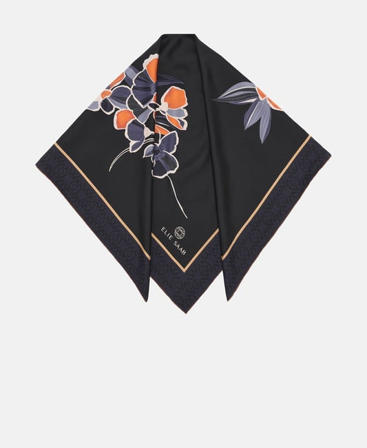 Elie Saab Silk square scarf