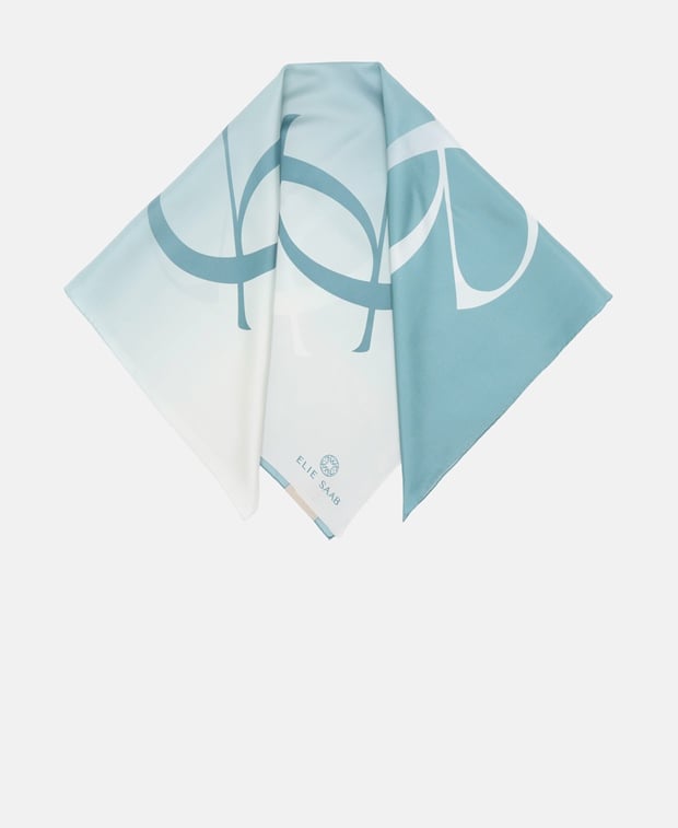 Elie Saab Silk square scarf