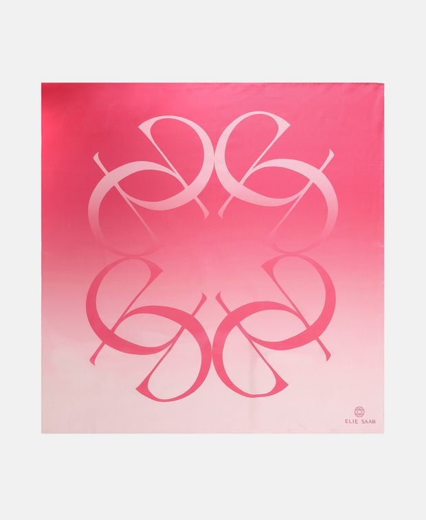 Elie Saab Silk square scarf