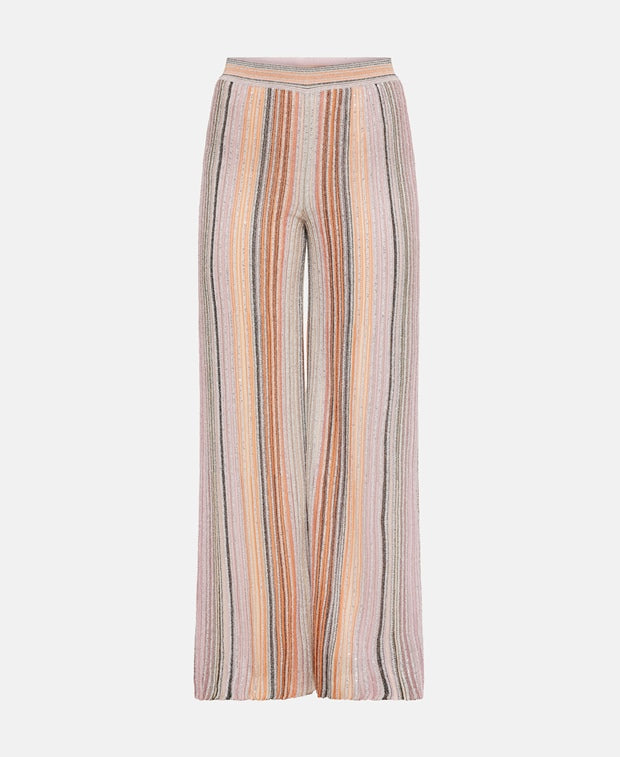 Missoni Knitted trousers White