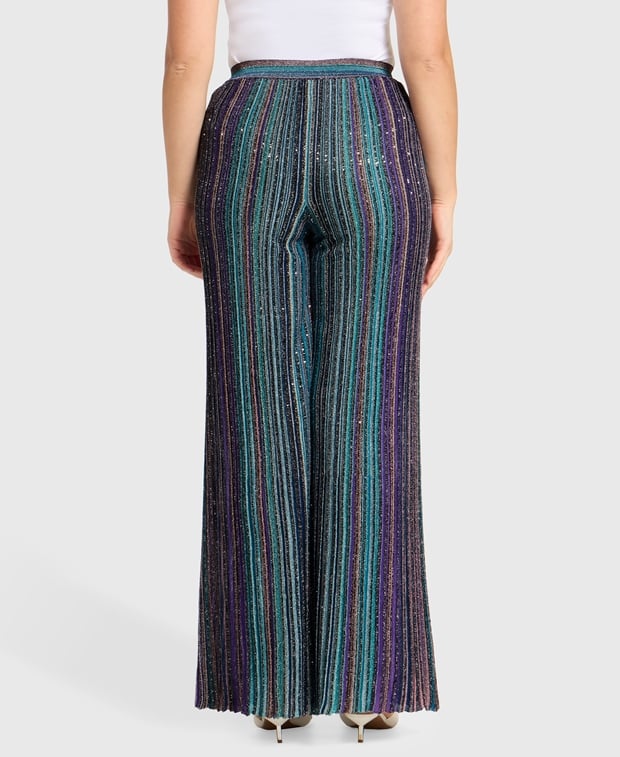 Missoni Knitted trousers Petrol