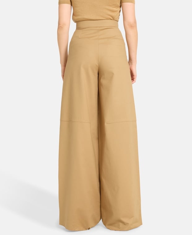 Max Mara Wide-leg trousers Beige