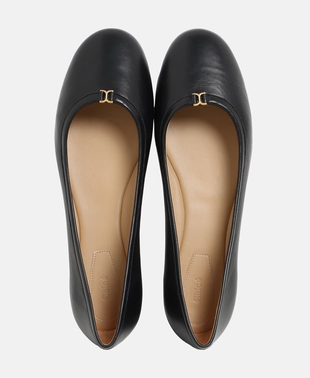 Chloé Lauren Ballet flats Black