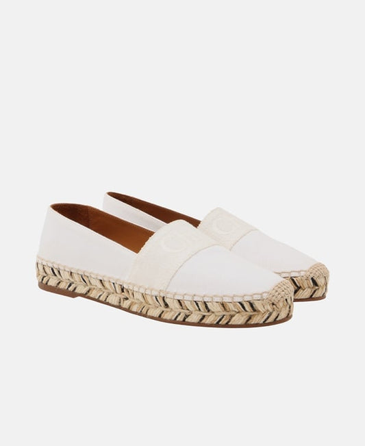 Chloé Espadrilles White