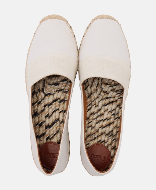Chloé Espadrilles White
