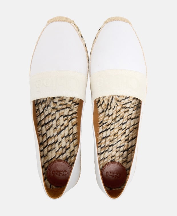 Chloé Piia Espadrilles White