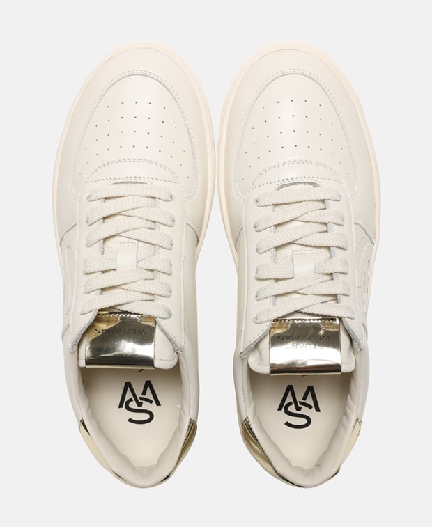 Stuart Weitzman Crtsde Mngam Sneakers Ecru