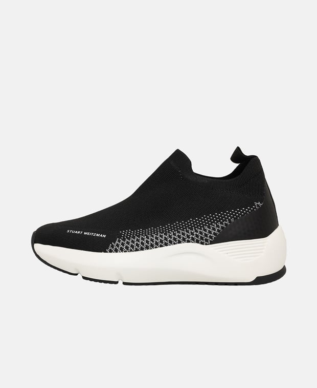 Stuart Weitzman SW Glide Slip-on sneakers Black