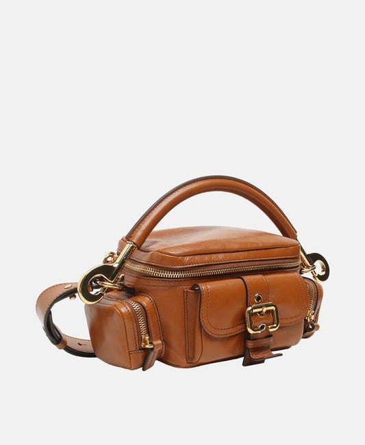 Chloé Leather handbag Terracotta