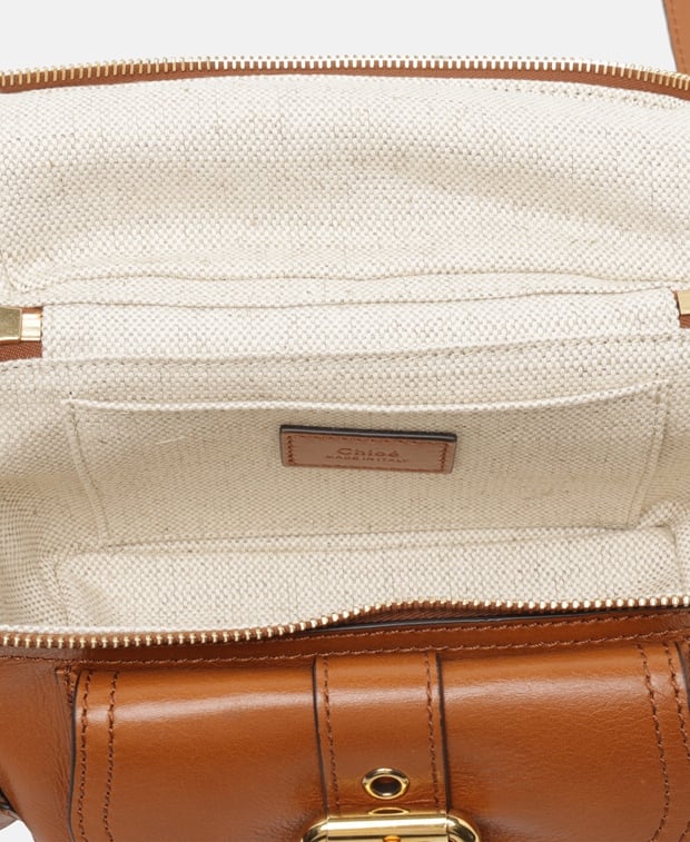 Chloé Leather handbag Terracotta
