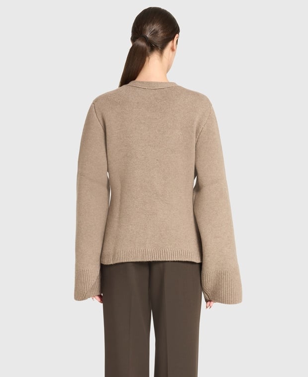 Khaite Cashmere cardigan Beige