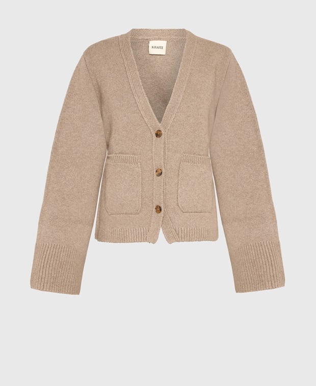 Khaite Cashmere cardigan Beige