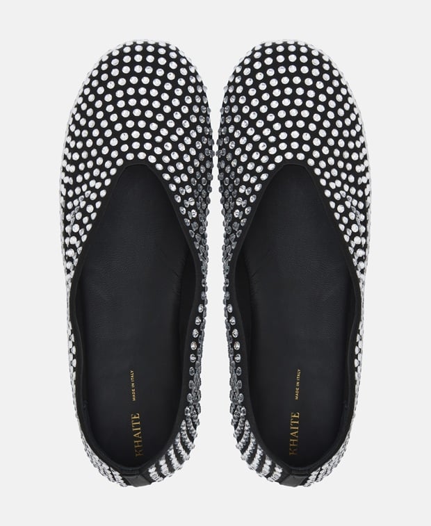 Khaite Marcy Ballet flats Black