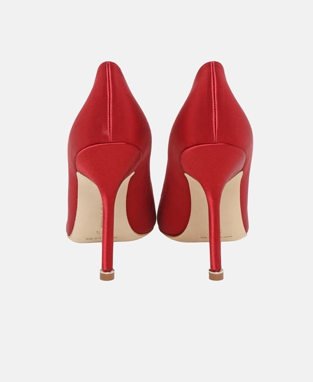 Manolo Blahnik Dred Pumps Red