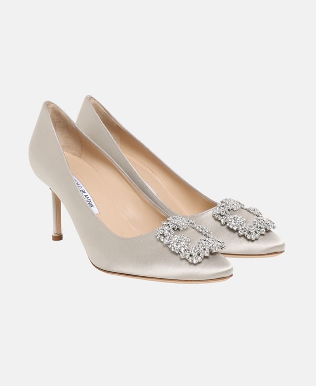 Manolo Blahnik Pumps Light Grey