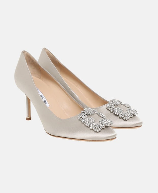 Manolo Blahnik Pumps Light Grey