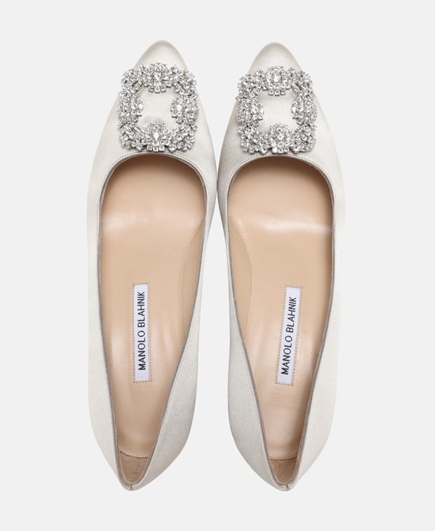 Manolo Blahnik Pumps Light Grey
