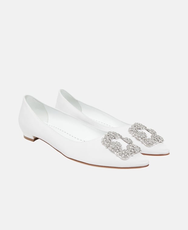 Manolo Blahnik Hangisiflat Ballet flats
