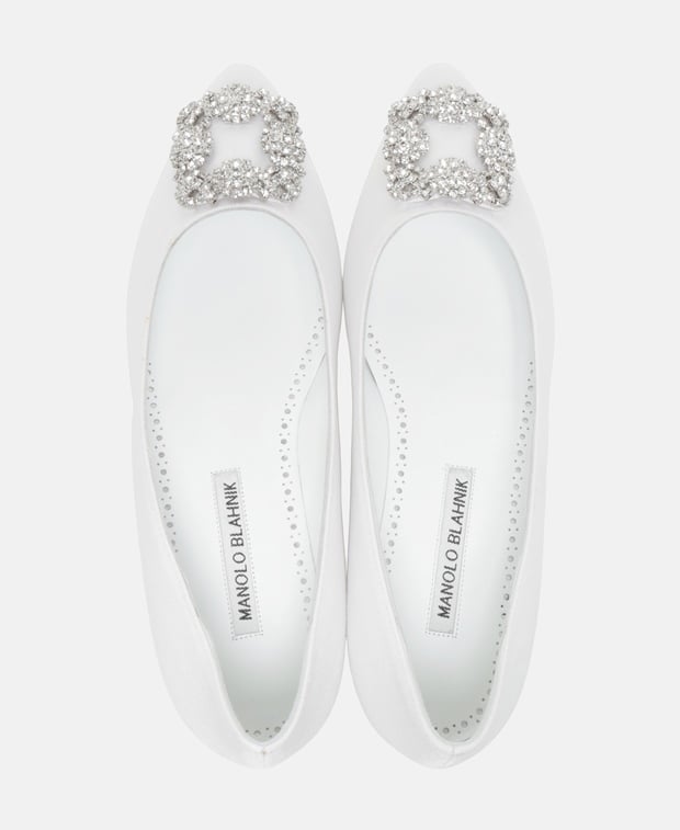 Manolo Blahnik Hangisiflat Ballet flats