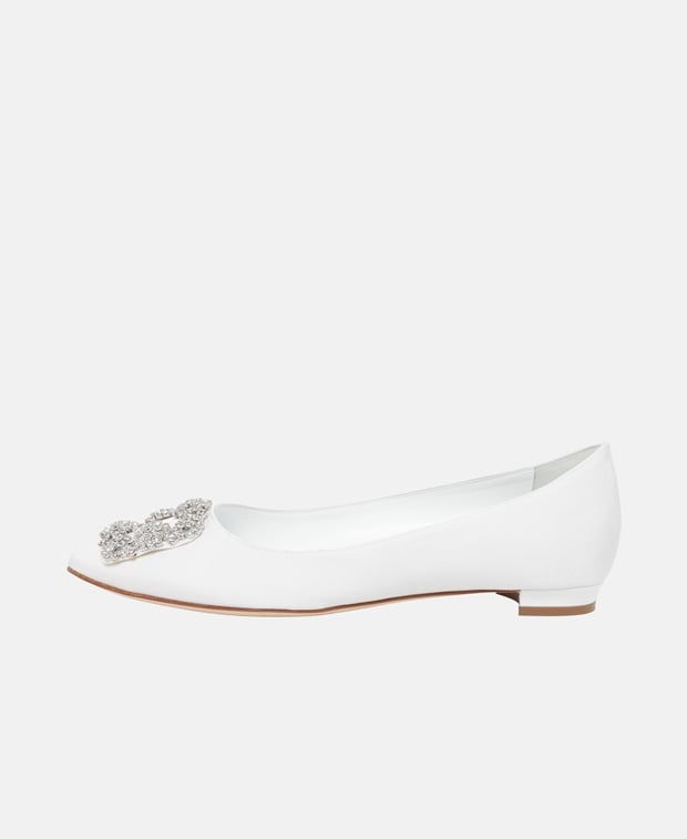 Manolo Blahnik Hangisiflat Ballet flats