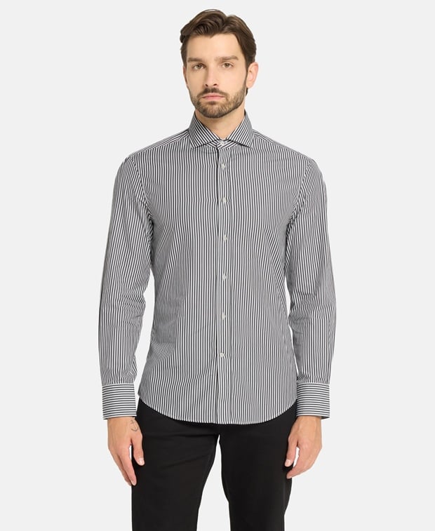 Brunello Cucinelli Long-sleeved shirt - slim fit