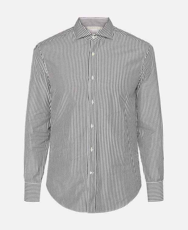 Brunello Cucinelli Long-sleeved shirt - slim fit
