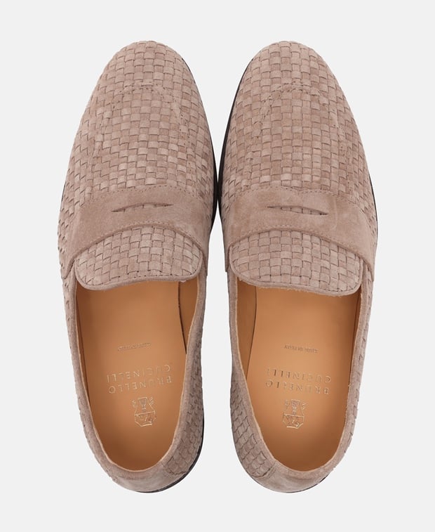 Brunello Cucinelli Loafers Oatmeal