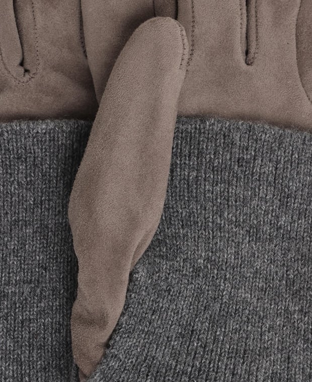 Brunello Cucinelli Cashmere gloves Taupe