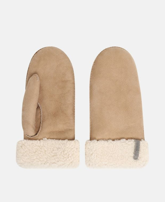 Brunello Cucinelli Leather mits