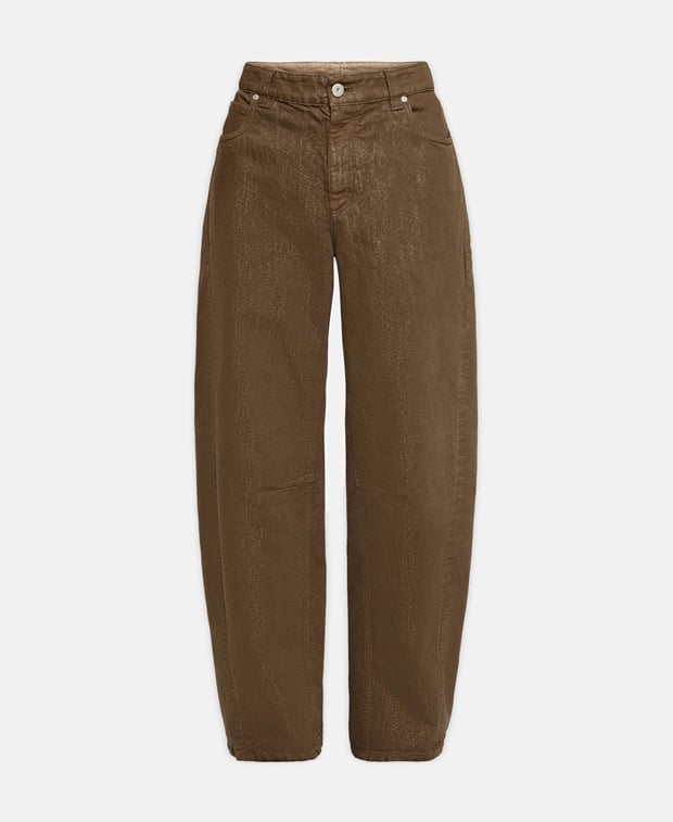 Brunello Cucinelli Relaxed Fit Jeans Oatmeal