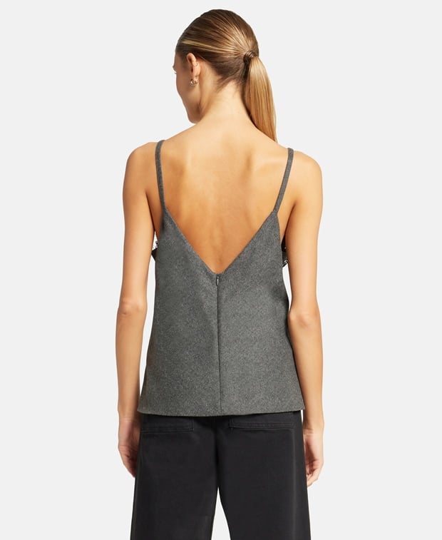 Brunello Cucinelli Sleeveless top Dark Grey