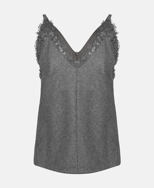 Brunello Cucinelli Sleeveless top Dark Grey