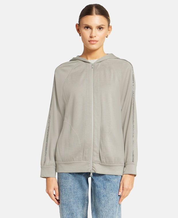 Brunello Cucinelli Hooded sweat jacket