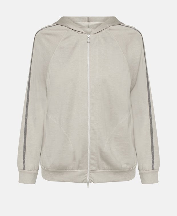 Brunello Cucinelli Hooded sweat jacket