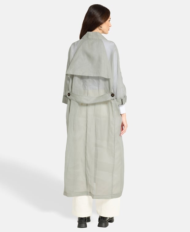 Brunello Cucinelli Trench coat Light Grey