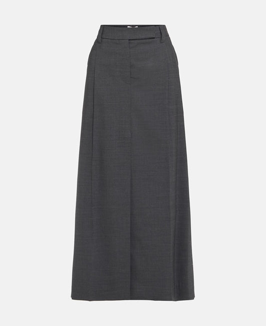 Brunello Cucinelli Maxi-skirt Dark Grey