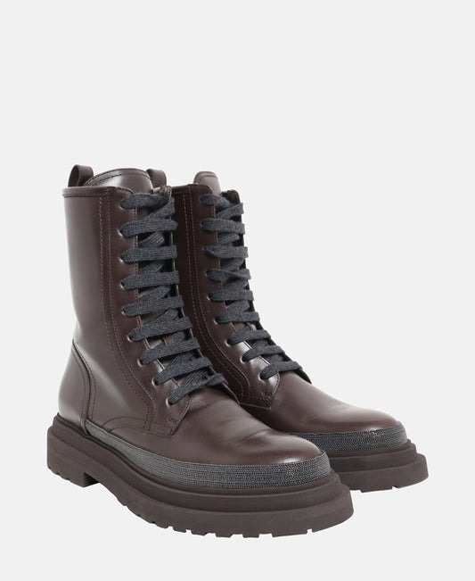 Brunello Cucinelli Lace-up ankle boot