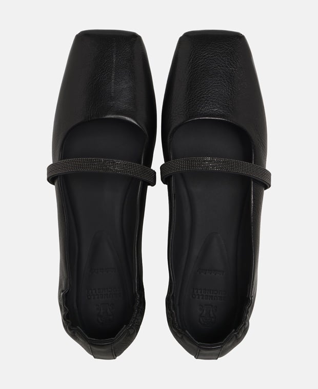 Brunello Cucinelli Ballerina flat with straps