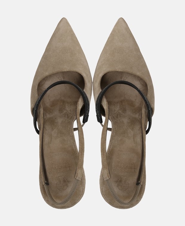 Brunello Cucinelli Slingback pumps Brown