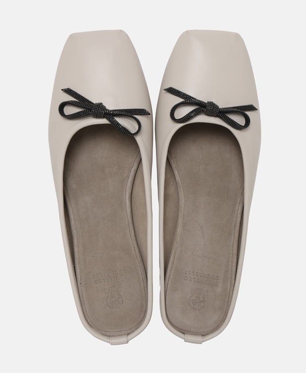 Brunello Cucinelli Ballet flats Ecru