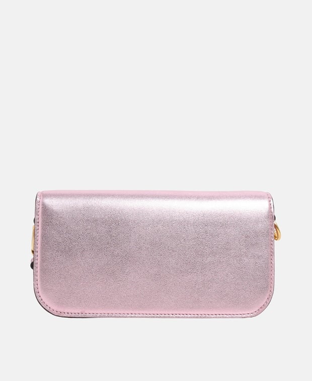 Valentino Garavani LocÃÂ² Leather handbag Mauve
