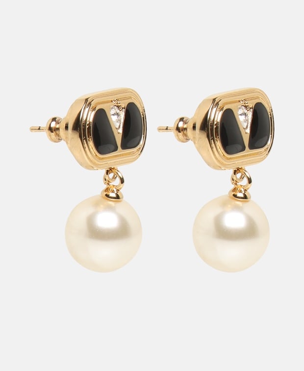 Valentino Garavani Earrings Black