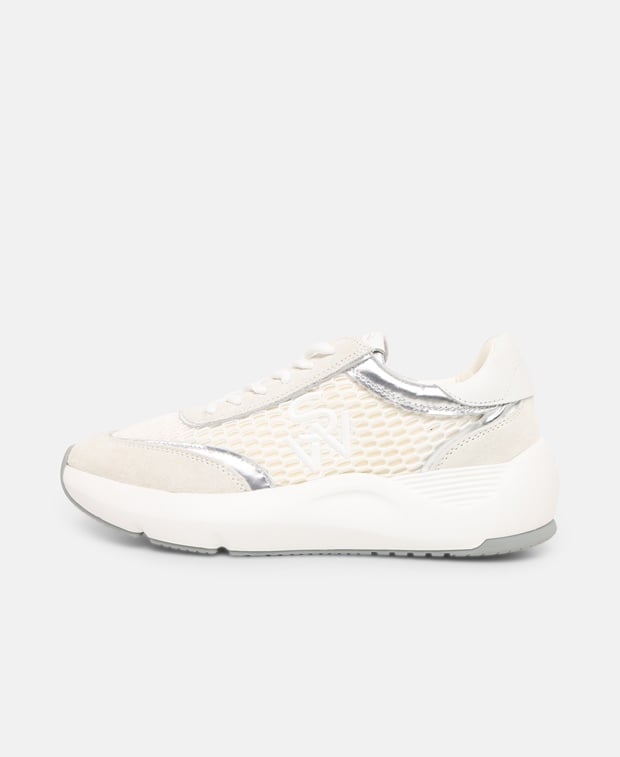 Stuart Weitzman Glide Platform sneakers White